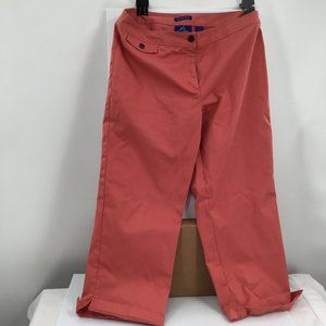 j.h. collectibles, stretch Chinos.  petite 14, Coral Color